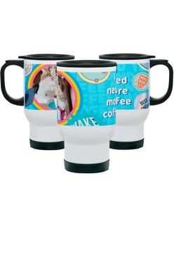 Термокружка с принтом "I need more coffee"#1