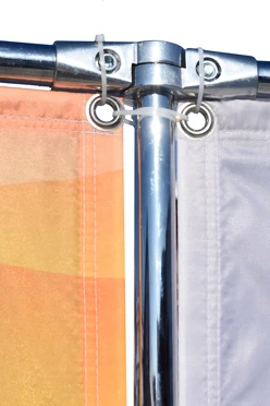 Рекламная ширма на четыре секции 1,2х2 м с полной запечаткой#2