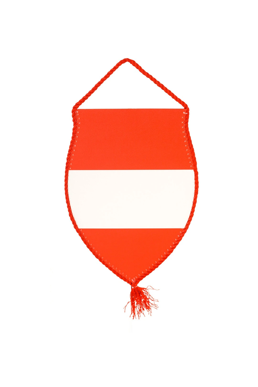 Вымпел Щит печатный со шнуром, кисть из шнура, 15х22 см#1