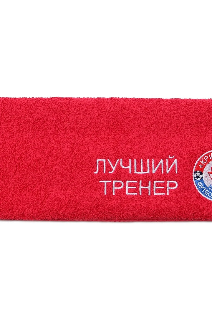 Полотенце махровое 50х90 см (Ituma), однотонное "Football club "Kristall""#3