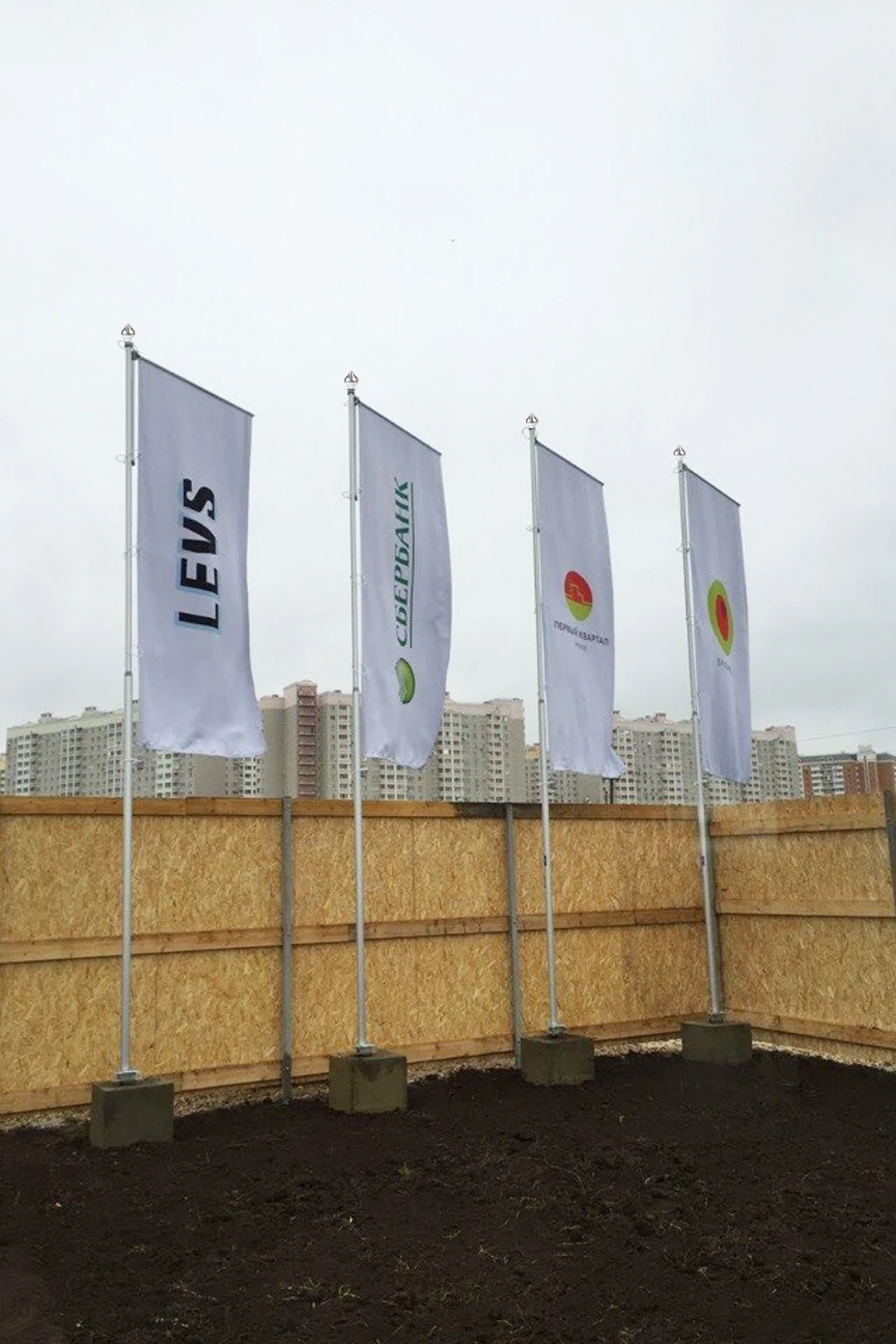 Флагшток алюминиевый с плечом с закрытым механизмом 6 м (анодирование), Орион#2