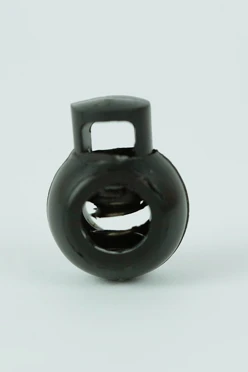 Фиксатор шар пластиковый с одним отверстиями 18х12 мм#1