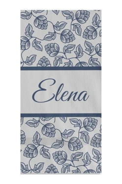 Купить полотенце махровое 70х140 cм печать с двух сторон "Елена"