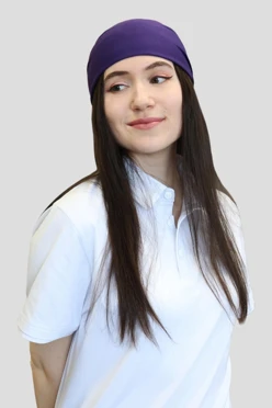 Бандана однотонная, хлопок 60х60х90 см#1