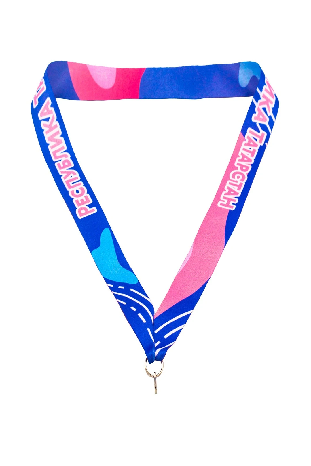 Купить ленту для медали Татарстан блекаут ширина 2,5 см, с карабином Купить ленту для медали Татарстан блекаут ширина 2,5 см, с карабином