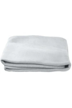 Купить белый плед Классик флисовый 155х170 см