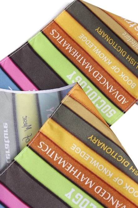 Шарф однослойный легкий 15х130 см, с полной запечаткой "History-World"#1