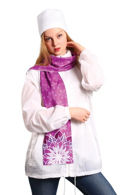 Купить шарф 15х150 см (однослойный) "Yoga"