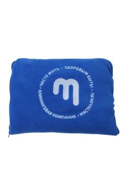 Купить белый плед Трансформер флисовый "Mactailor" 120х155 см