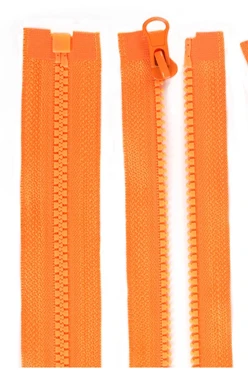 Купить молнию трактор тип 5 разъемную от 80 см, оранжевый