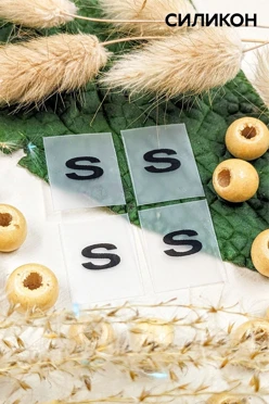 Бирка с термотрансферной печатью 1,5х2 см, печать с одной стороны#2