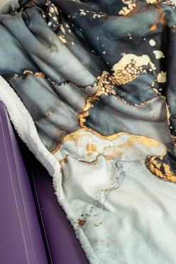 Плед Слипи флисовый 140х170 см (двухслойный), с полной запечаткой#1