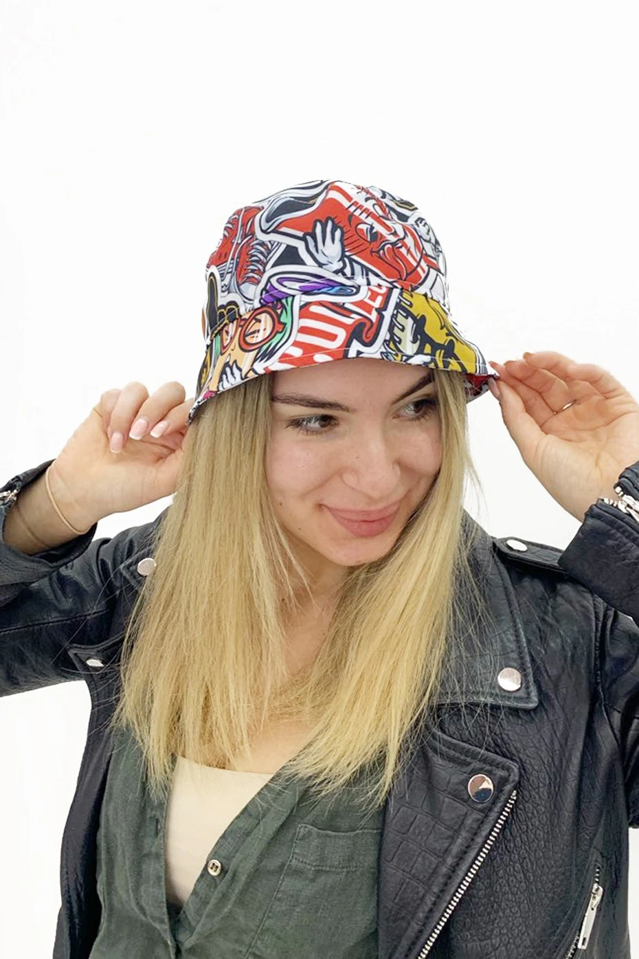 Панама Сахара с узкими полями, с полной запечаткой "Andergraund"#5