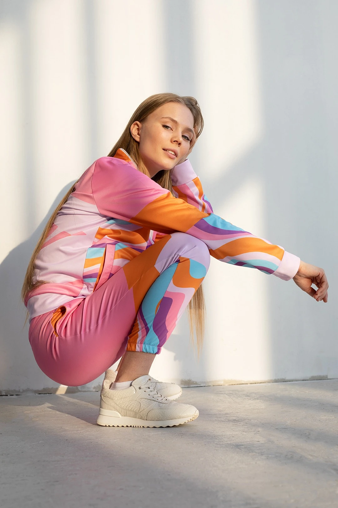 Спортивный костюм Стайлинг женский с полной запечаткой#5