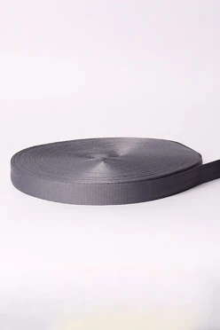 Купить ленту репсовую 50 м ширина 20 мм, серую