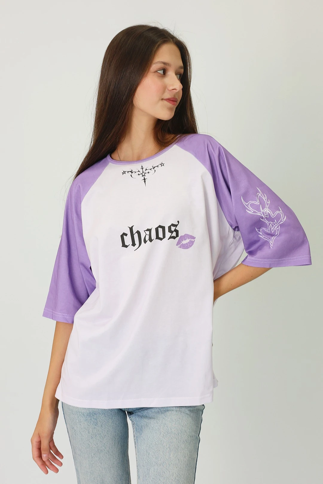 Футболка Джексон оверсайз унисекс с полной запечаткой (хлопок)#5