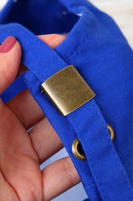 Бейсболка Полувелюр пятиклинка взрослая, однотонная синяя (хлопок)#4 Бейсболка Полувелюр пятиклинка взрослая, однотонная синяя (хлопок)#4