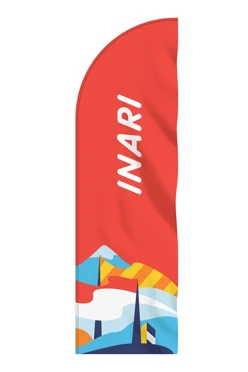 Флаг Парус 90х300 см#1