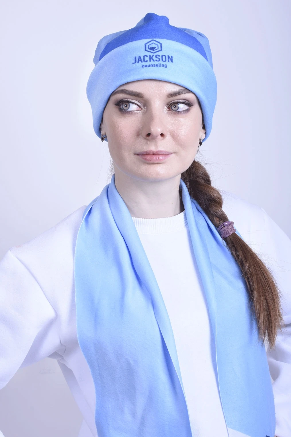 Купить шапку флисовую взрослую "Jackson Counseling"