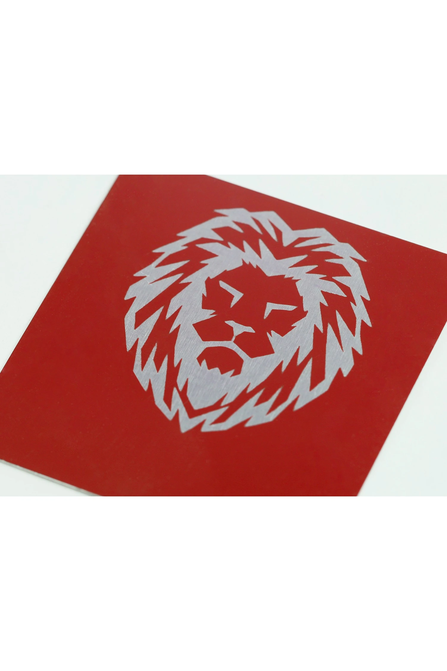 Алюминий глянцевый 300х600 мм 0,45 мм, бордовый/серебро#2 Алюминий глянцевый 300х600 мм 0,45 мм, бордовый/серебро#2