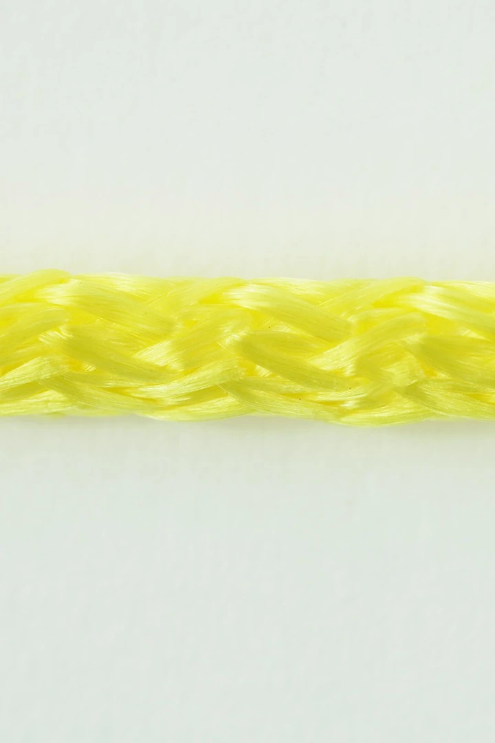 Шнур круглый с сердечником 100% ПЭ, 5 мм желтый#4 Шнур круглый с сердечником 100% ПЭ, 5 мм желтый#4