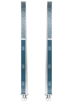 Купить ленту для бейджа репс ширина 2 см, с двумя карабинами-люкс, с печатью "Море"