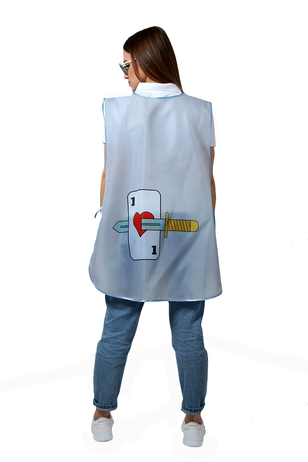 Накидка Флай 67х82 см, с полной запечаткой "Tatoo"#2