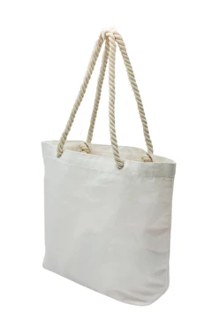 Сумка Бора из канваса 45х35х12 см, однотонная#1