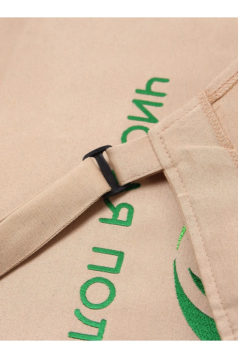 Фартук Латте из греты с регулятором лямки, однотонный "Pure Benefits"#5