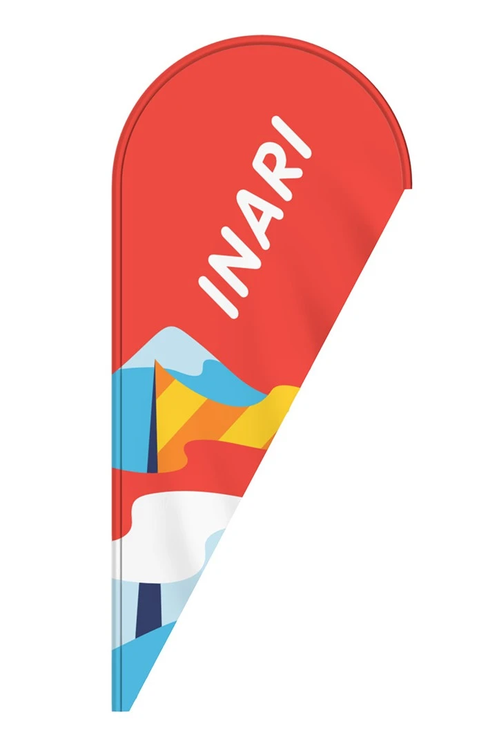 Купить флаг Капля 65х160 см