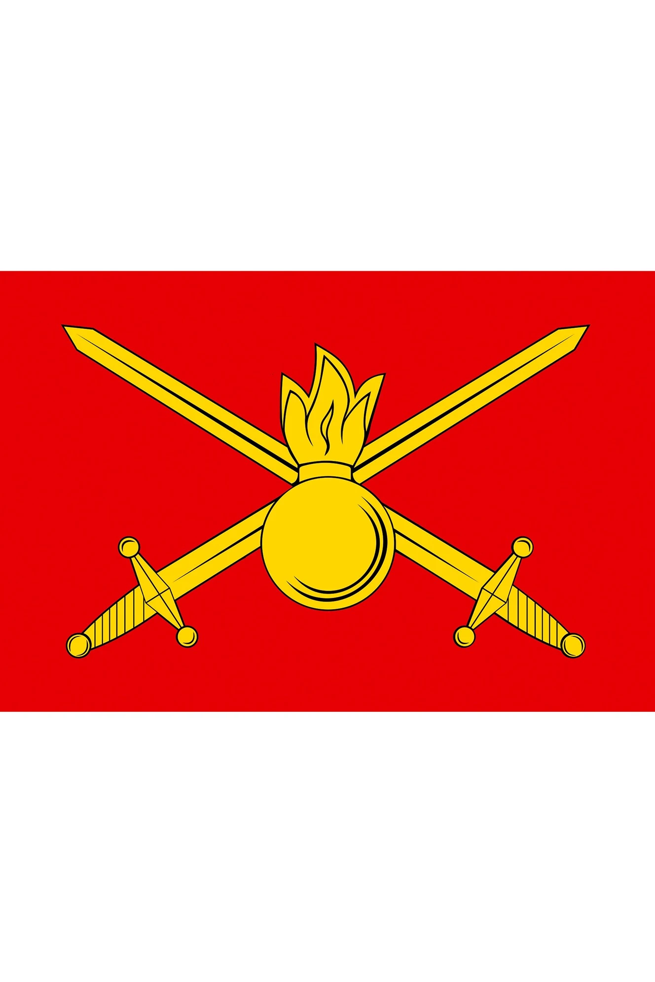 Флажок Сухопутных войск РФ#1