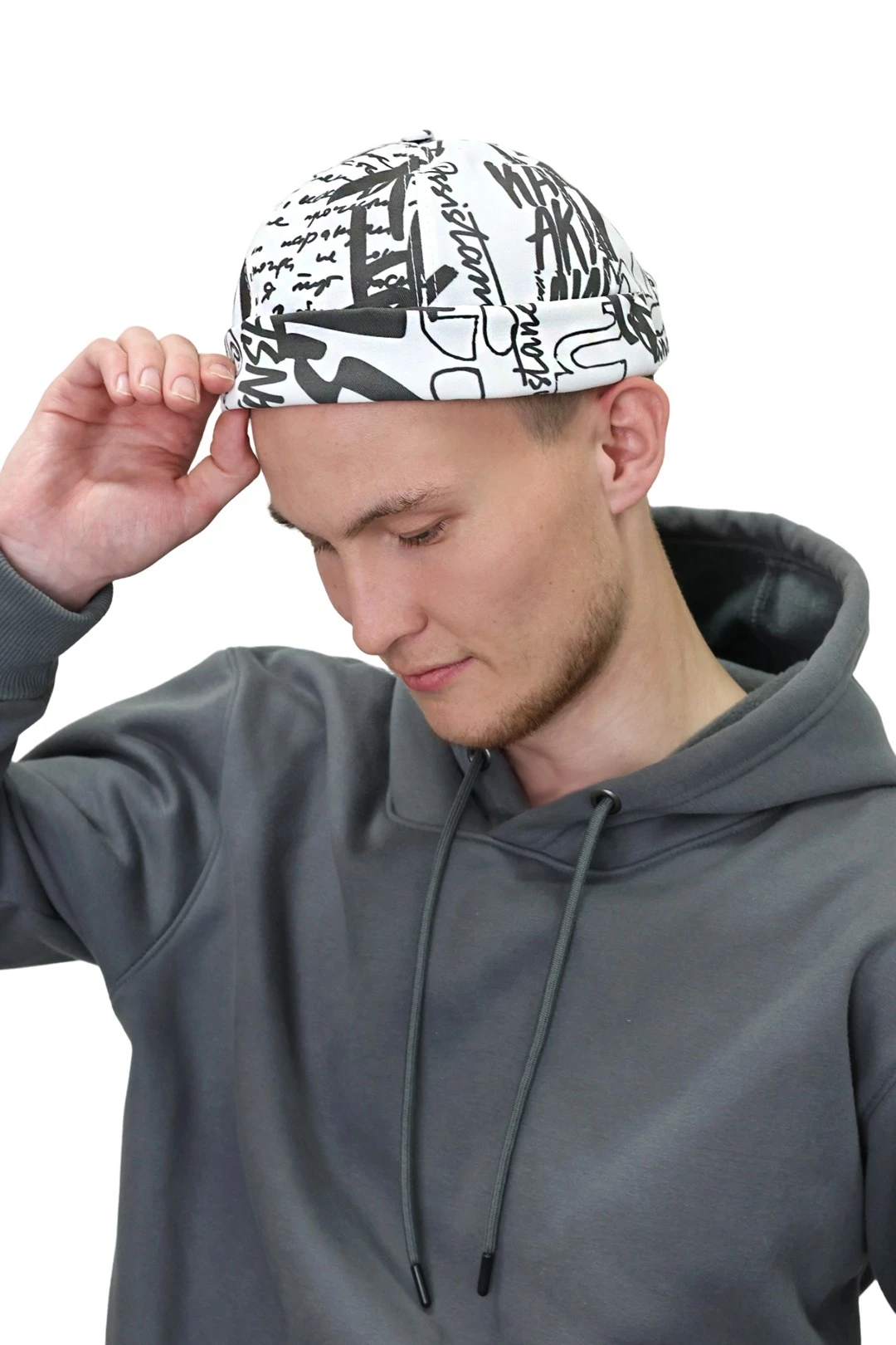 Докер Байт взрослый с полной запечаткой (хлопок) "Skil"#1 Докер Байт взрослый с полной запечаткой (хлопок) "Skil"#1