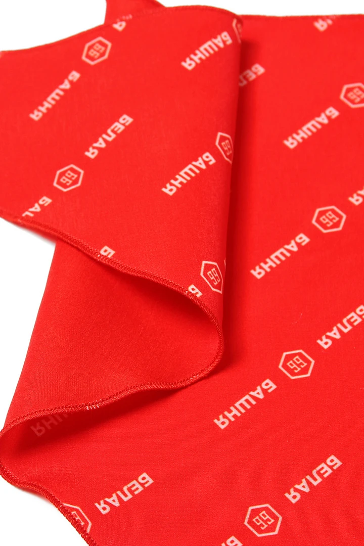 Косынка Шарлотта 60х60х90 см, с полной запечаткой "White Tower"#2