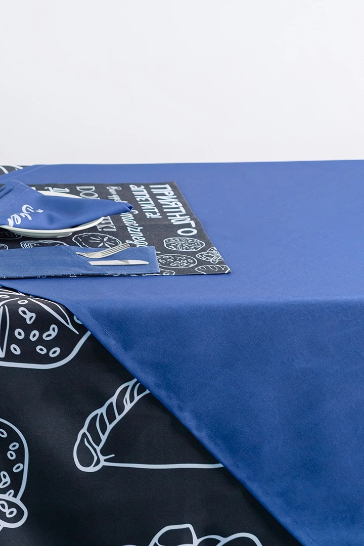 Салфетка прямоугольная 40х40 см, с полной запечаткой "Bakery"#1