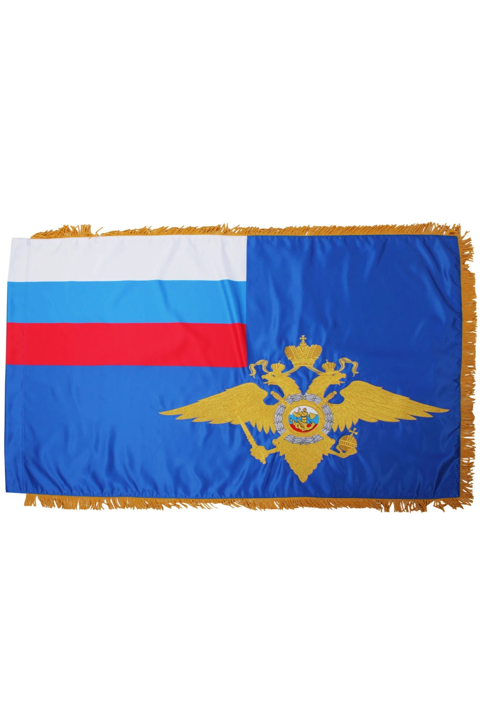 Знамя МВД РФ вышитое 100х150 см#3 Знамя МВД РФ вышитое 100х150 см#3