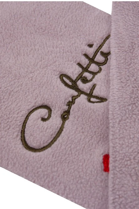 Шарф флисовый однослойный 15х150 см, однотонный "Confetti"#4