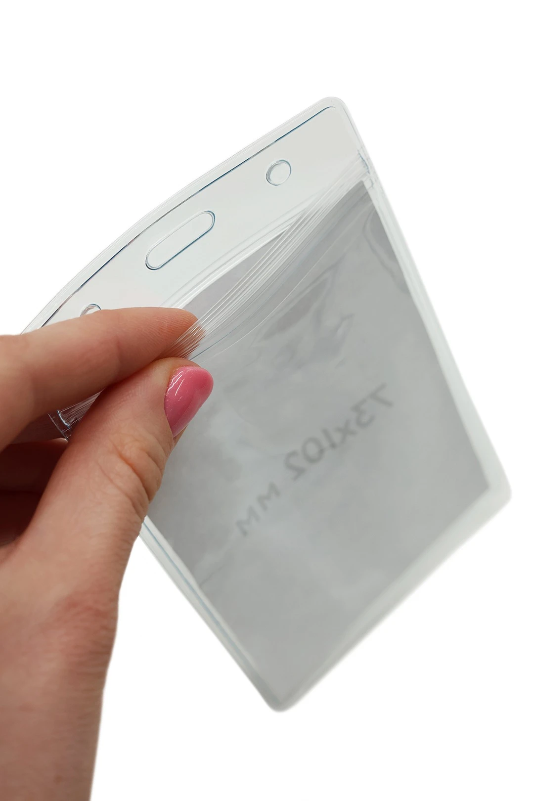 Бейдж-карман вертикальный 73х102 мм#4