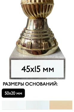 Купить шильд прямоугольный 45х15 мм