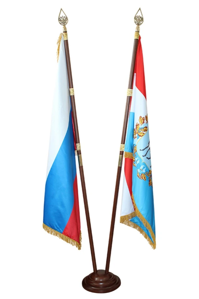 Подставка деревянная с основанием Блин (бук) 2 штока 2,5 м#1 Подставка деревянная с основанием Блин (бук) 2 штока 2,5 м#1