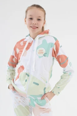 Купить балахон детский "Eco camp" с полной запечаткой