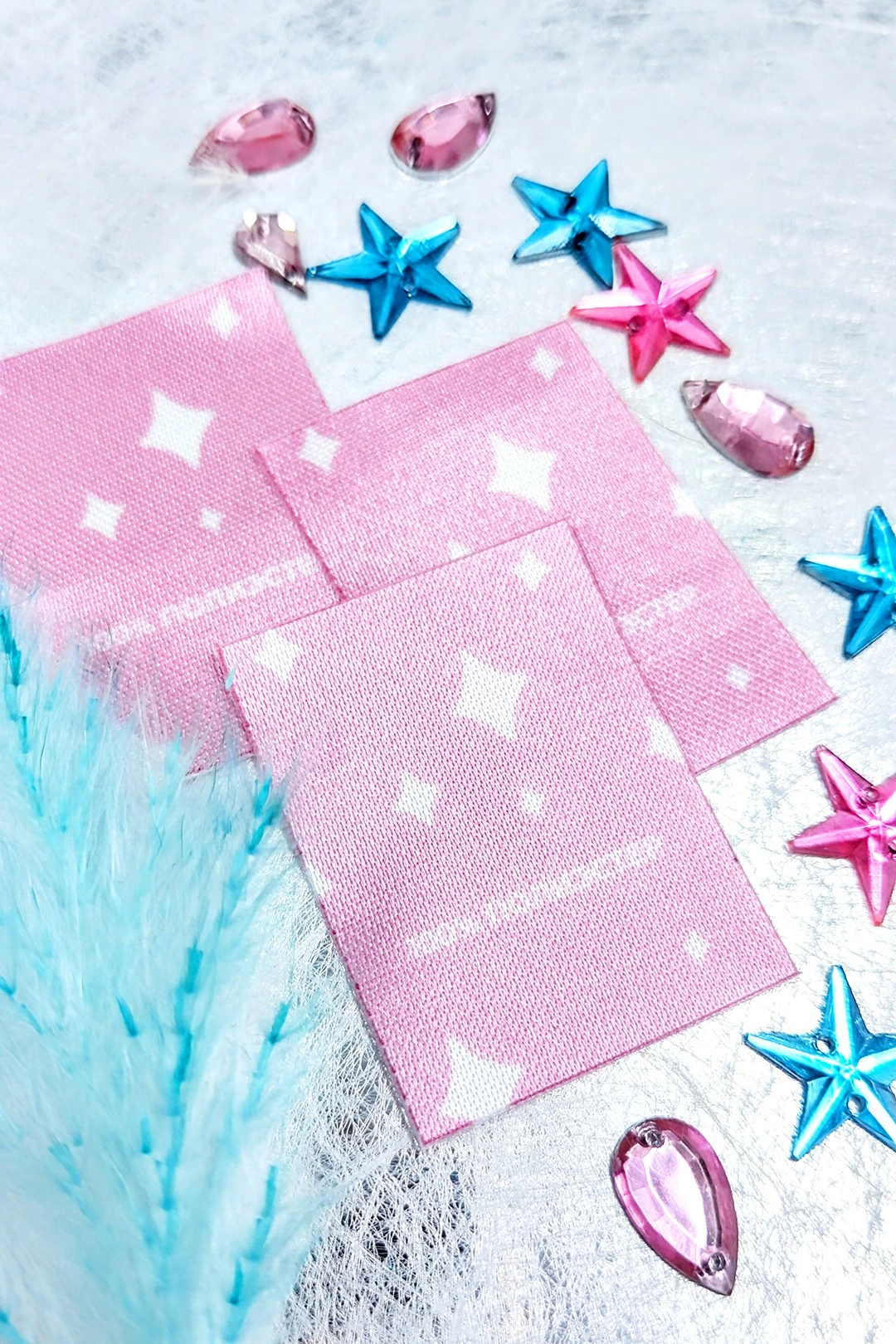 Купить бирку сублимационную 3х4см, печать с одной стороны