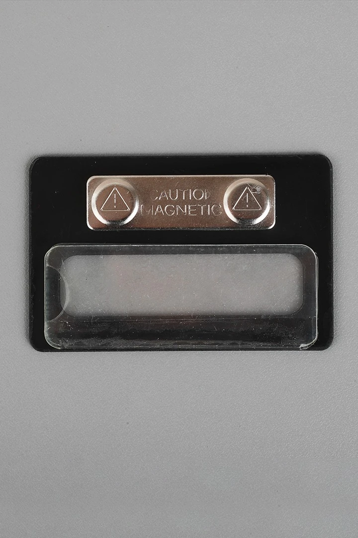 Бейдж из пластика с гравировкой 47х73 мм "Fitness-coach"#1