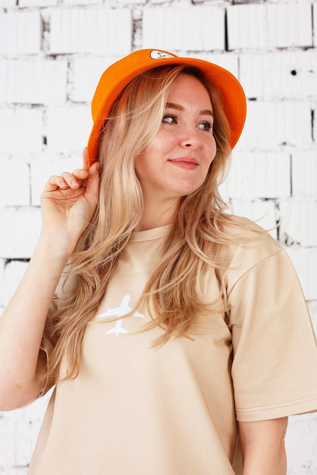 Купить панаму Мадрид из греты с узкими полями, однотонную