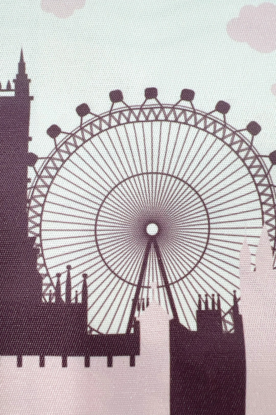 Сумка Голди из греты 40х40х10 см, с печатью#3