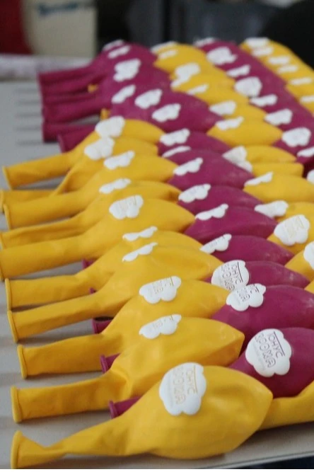 Воздушный шар В85 пастель с печатью#3 Воздушный шар В85 пастель с печатью#3