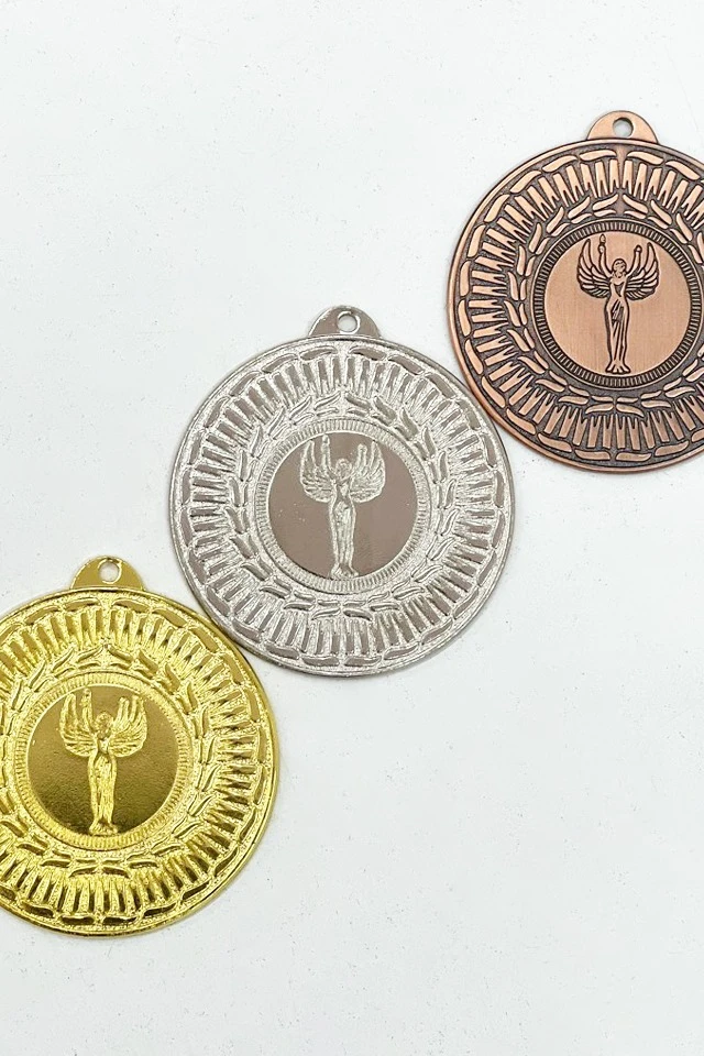 Медаль металлическая ИК5001 50мм#1