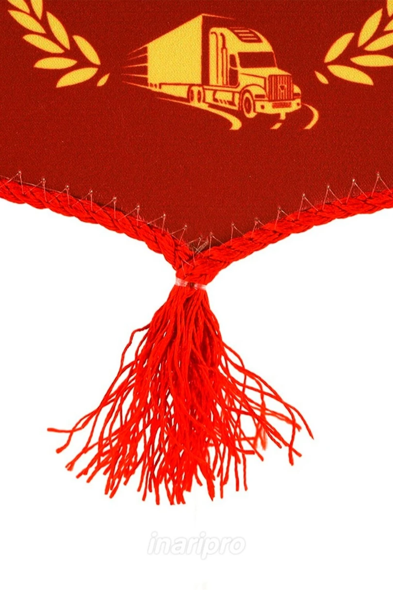 Вымпел Герб печатный со шнуром, кисть из шнура, 15х22 см#4