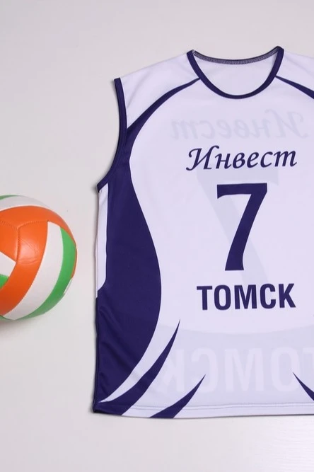 Волейбольная форма Изи мужская с полной запечаткой "INVEST TOMSK 7"#1 Волейбольная форма Изи мужская с полной запечаткой "INVEST TOMSK 7"#1