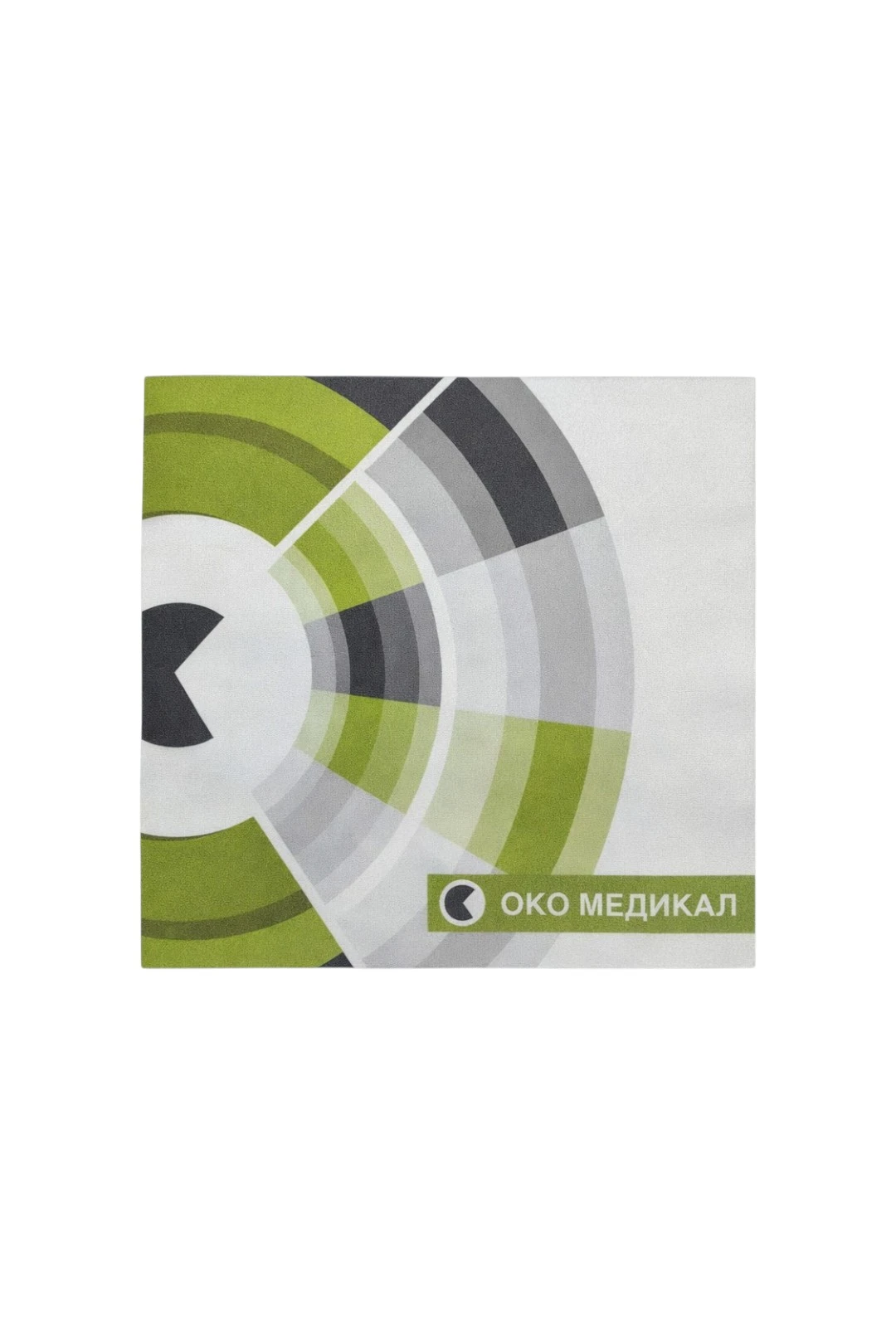 Купить салфетку из микрофибры 20х20 см с полной запечаткой "Oko Medical"