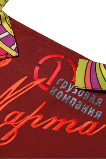 Фартук Конфетти с завязками на люверсах, с полной запечаткой#5